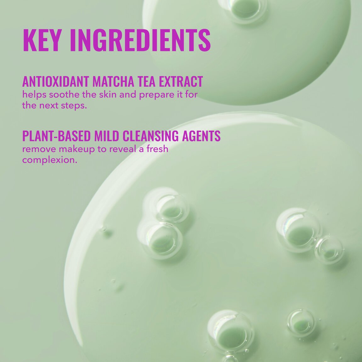 MATCHA DUAL-PHASE CLEANSING OIL